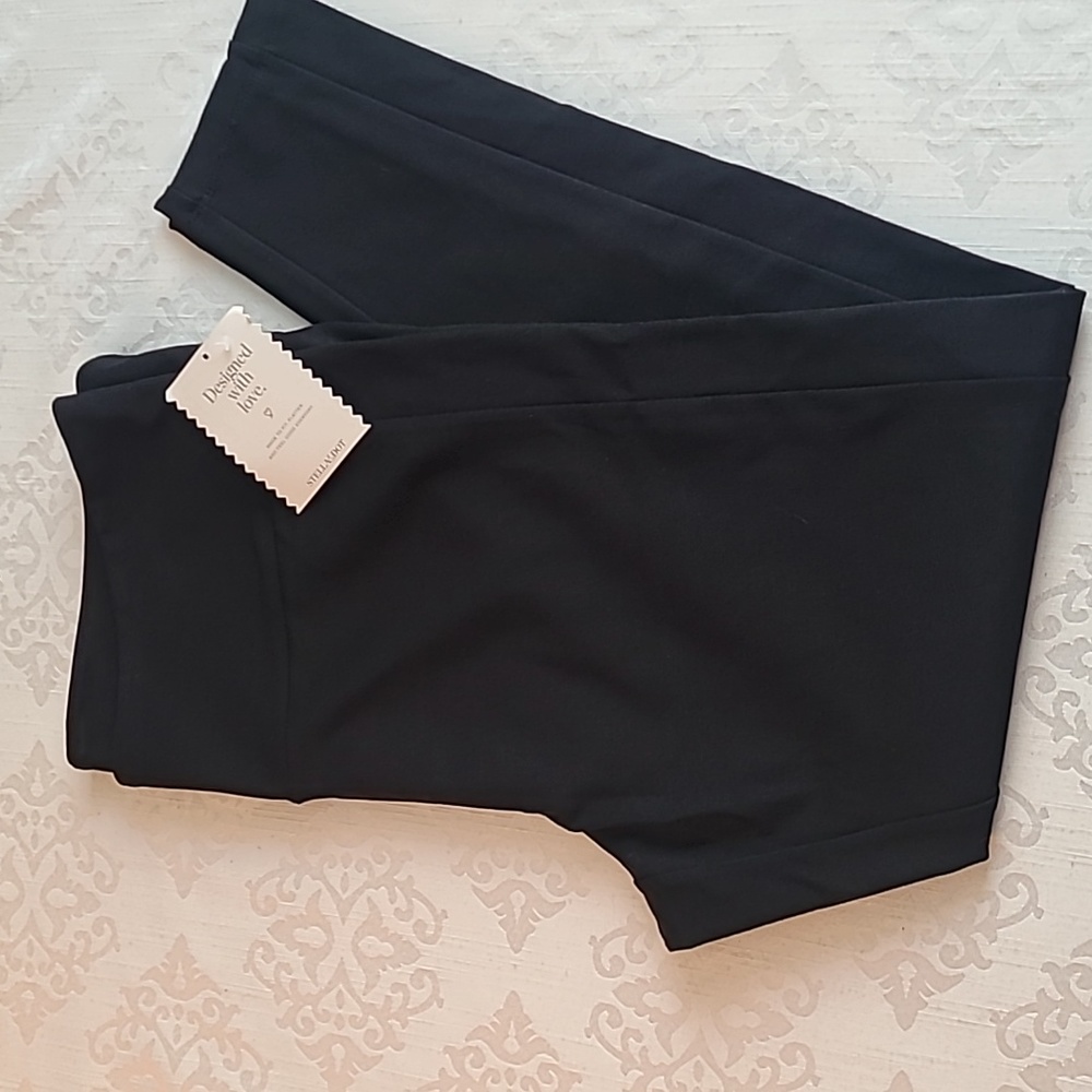 Stella & Dot black leggings, XL, NWT